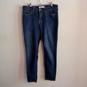 Calvin‎ Klein Skinny Women's size 10 Dark Wash Blue Denim Jeans